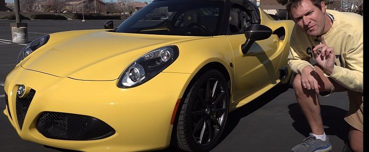 Doug Reviews Alfa 4C Spider Again After 6 Years, Time It's Different - autoevolution