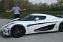 Doug DeMuro Reviews the Koenigsegg Regera, Is Almost Scared of Its 1,500 HP