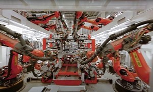 Dozens of Kuka Robots Are Installed at Giga Texas To Start Cybertruck Production