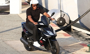 Dr. Dre Spotted Cruising on a Scooter