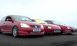 Drag Race Between Three Turbo Hondas Shows Why Enthusiasts Love Modding These Cars