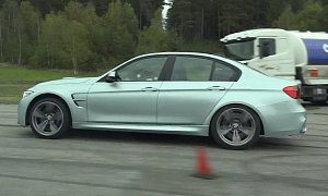 Drag Race: BMW F80 M3 vs Audi R8 V8