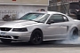 Fourth-Gen Mustang Smokes Hyundai Genesis at the Drag Strip
