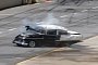 Drag Racer Partially Ejected from 1955 Chevy, Walks Away