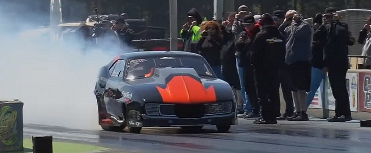drag radial dragster sets new record