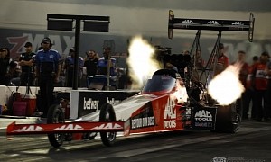 Dragster Rockets From a Standstill to 60 Feet in Just .828 Seconds