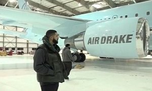 Drake Unveils His Customized Boeing 767, “Air Drake”