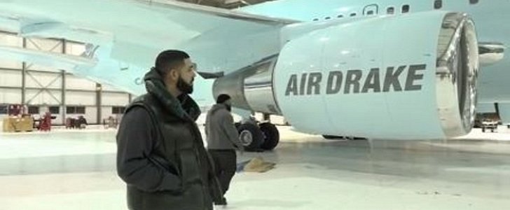Drake unveils giant cargo jet, Air Drake