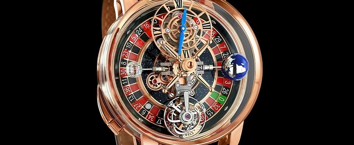 Buy Original Astronomia Casino With Black Diamond Outer Rim Watch With  Bitcoin