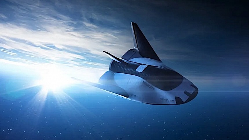 Rendering of the Dream Chaser spaceplane