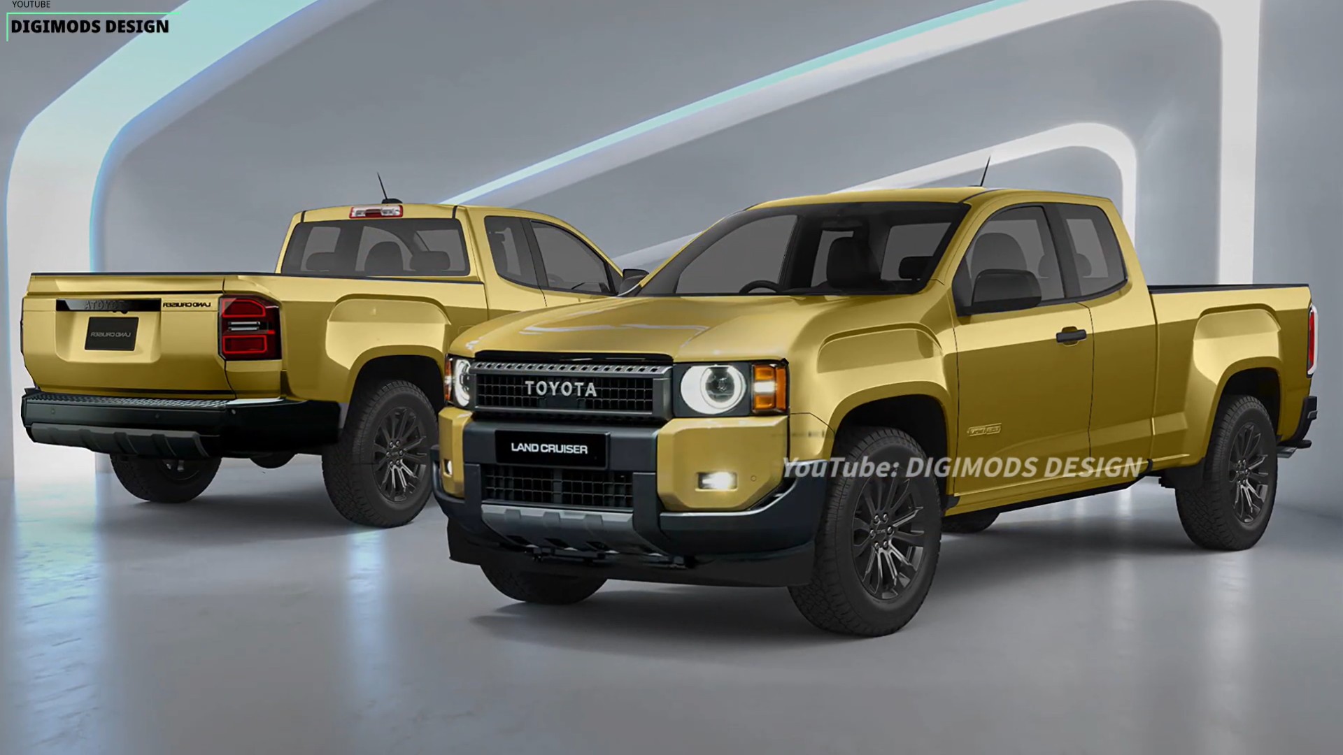 2024 Toyota Land Cruiser Morphs Into a Rugged Pickup Truck, Then Also Into  a 6x6 Monster - autoevolution
