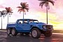 Dreamy 6x6 Lambo LM002 Visits Miami's Ocean Drive Like It's 1986 Once Again