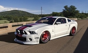 Dreamy Caroll Shelby Build Is a Widebody Mustang GT500 Called “White Snake”