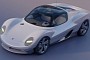 Dreamy Porsche 719 Could Easily Get Mistaken for a Retro-Styled Light British Sports Car