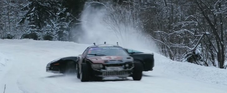 Drift Battles in the Russian Winter