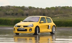 Drifting a Renault Clio V6 Is Harder Than Expected