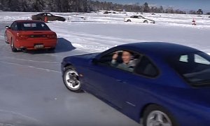 Drifting at Walking Pace on a Japanese Frozen Lake Will Give You the Giggles