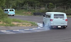 Drifting Dodge Vans in Japan Exposes the Wacky "Dajiban" Racing Culture