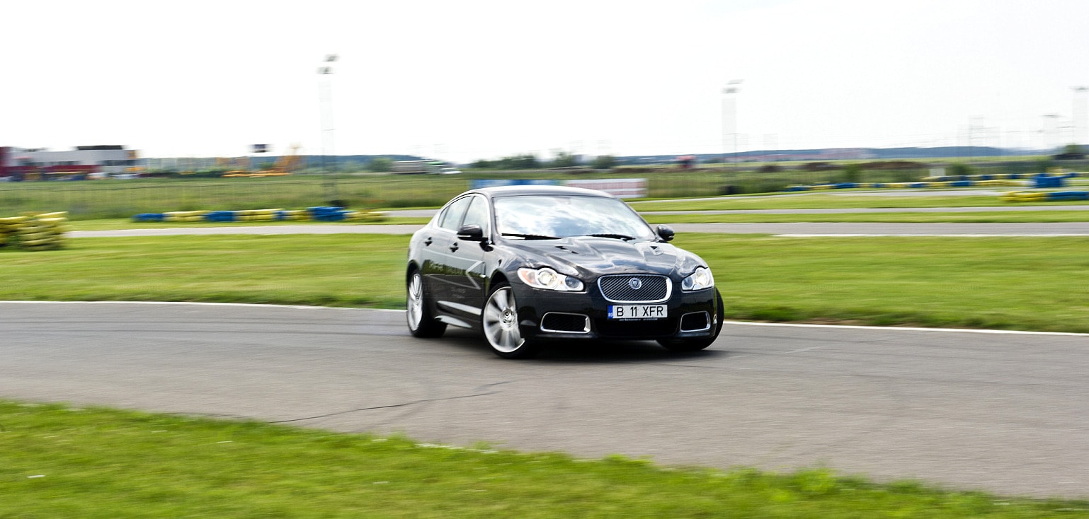 Jaguar XFR Drifting