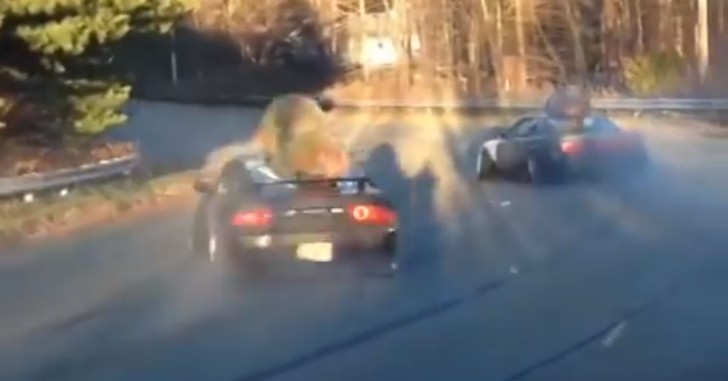 Drifting while Transporting Christmas Trees