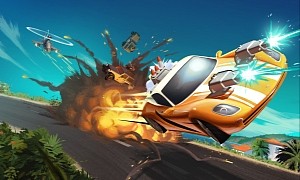 Drive a Supercar Armed With High-Tech Weaponry in Bondesque Arcade Action Agent Intercept