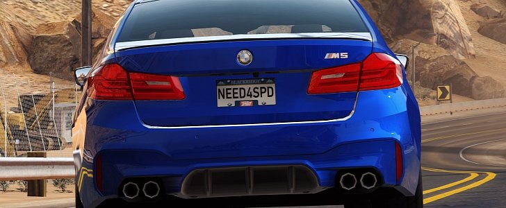 BMW M5 to show its rear end in Need for Speed No Limits 