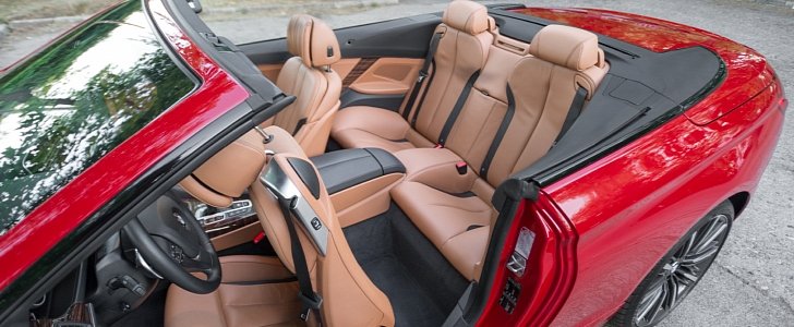 2016 BMW 640d xDrive Convertible interior