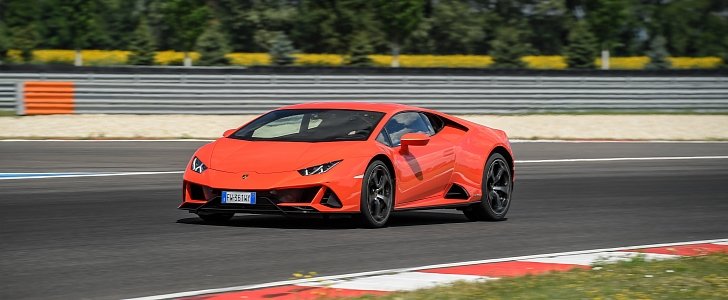 Lamborghini Huracan Evo Track Test on Slovakia Ring