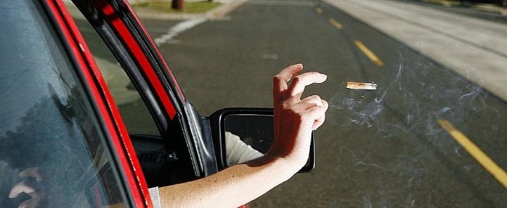 Canadian driver gets $575 fine for tossing cigarette butt out the window