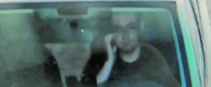 Driver scratching his face gets ticket for distracted driving