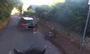 Driver Plows Into Horse and Rider in Very British Accident