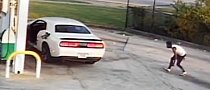 Driver Sprays Slider Car Thief With Gas, Scares Him Off