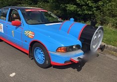 Driver Stopped by Police With BMW Modified to Resemble Thomas the Tank Engine