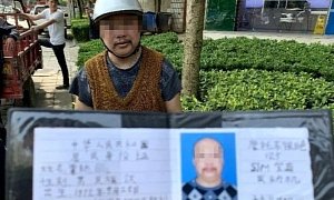Driver Too Lazy to Get a Real Driver’s License Draws One Himself, Uses It