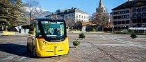 Driverless Bus Shaves a Parked Van in Switzerland, Brings Experiment to a Halt