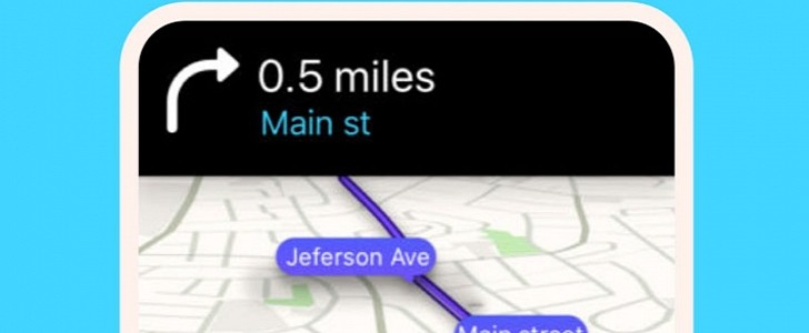 Waze determines faster routes based on user reports