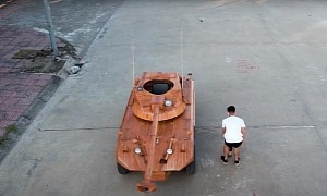 Driving a Tank With Your Toddler on the Streets of Vietnam Is Okay If You're This Guy