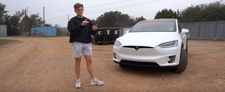 YouTuber shows what it's like to drive across the US in a Tesla Model X