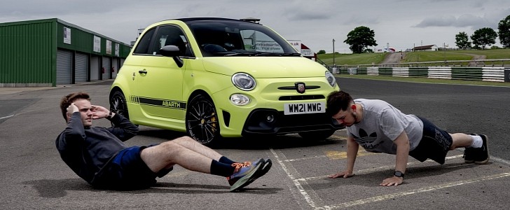 Abarth on the track vs workout