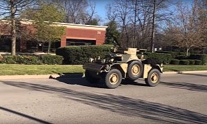 Driving an Armored Ferret Through Suburban Tennessee Is Real