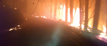 Driving Through the Valley Fire in California Looks Like a Post-apocalyptic Movie