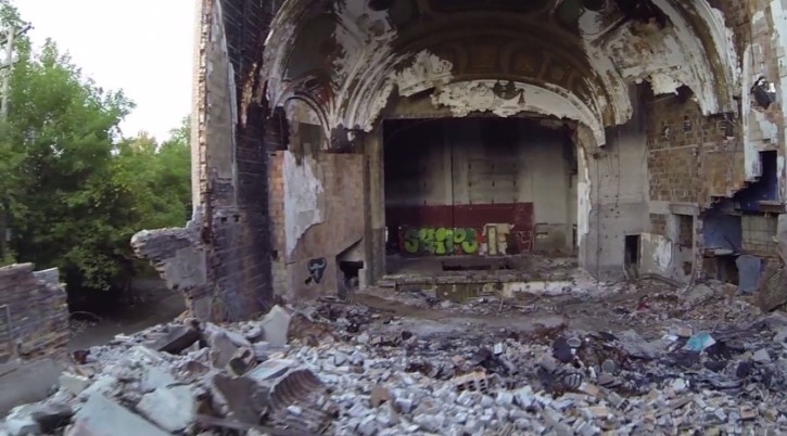 Drone Footage with Detroit’s Abandoned Locations Make You Feel in Zombieland