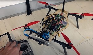 Drone With No GPS Generates Fastest Path and Avoids Obstacles, Uses Google Maps Algorithm