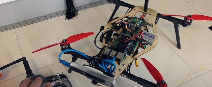 Nicholas Rehm fully autonomous drone with no GPS and Google Maps Algorithm