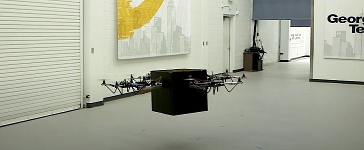 Georgia Tech collaborative drones