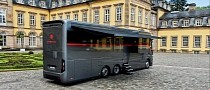 Drool Over Dembell Side Storage Luxury Motorhome: Boasts Garage for Vehicles