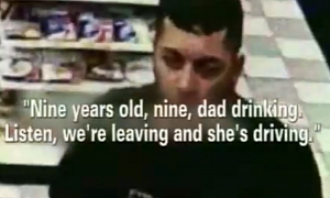 Drunk Father Makes 9-Year-Old Daughter Designated Driver