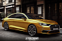 DS 9 Coupe Rendering Brings Back Iconic Citroen SM Shapes
