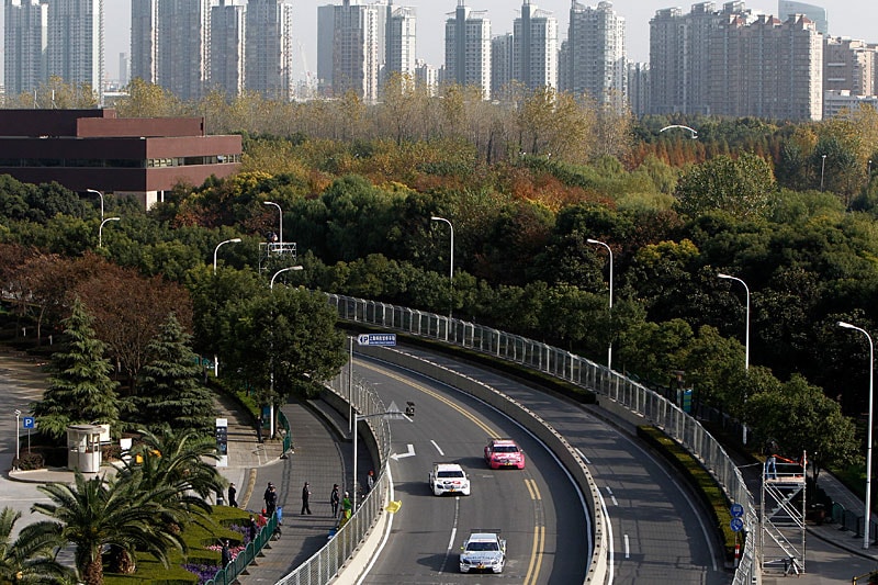 DTM race in Shanghai in 2010