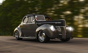 Dual-Tone 1940 Ford De Luxe Coupe Looks Ready to Enjoy Hot (Rod) Days of Autumn